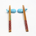 5 Pairs Set Custom Cartoon Printed Reusable Bamboo Sushi Chopsticks